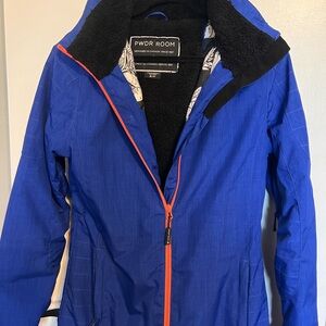 PWDR ROOM Women's Blue Ski Jacket
